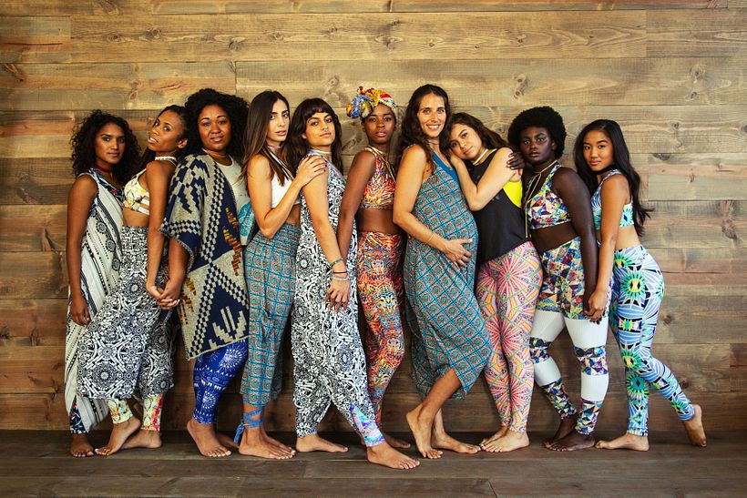 Spring campaign for yoga brand Daughters of Culture - Fotografía