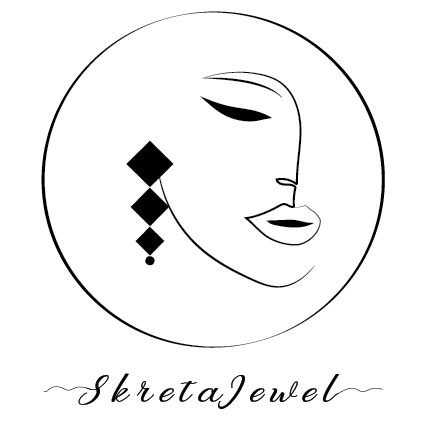 My Logo in black&white for my small business. I make handmade jewelry. 