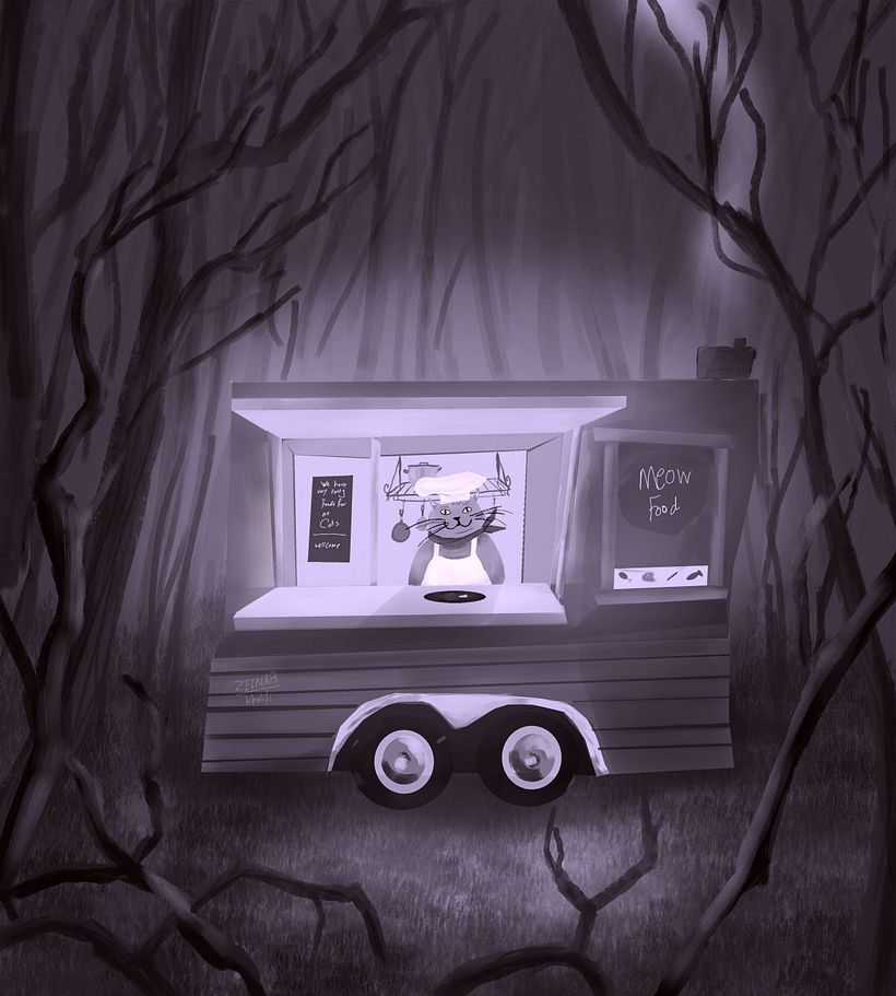 My project in Cinematic Digital Illustration with Photoshop course 4