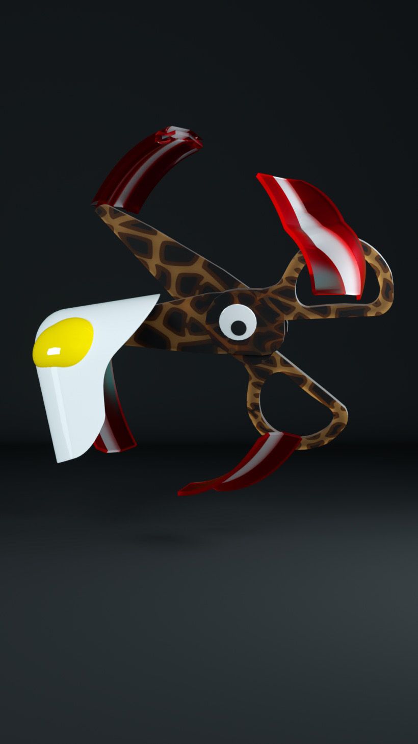Mon projet du cours : Illustration 3D : de la modélisation au lighting 1