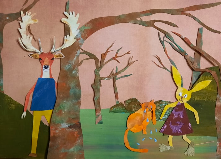 My project in Illustrated Characters with Paper course 32
