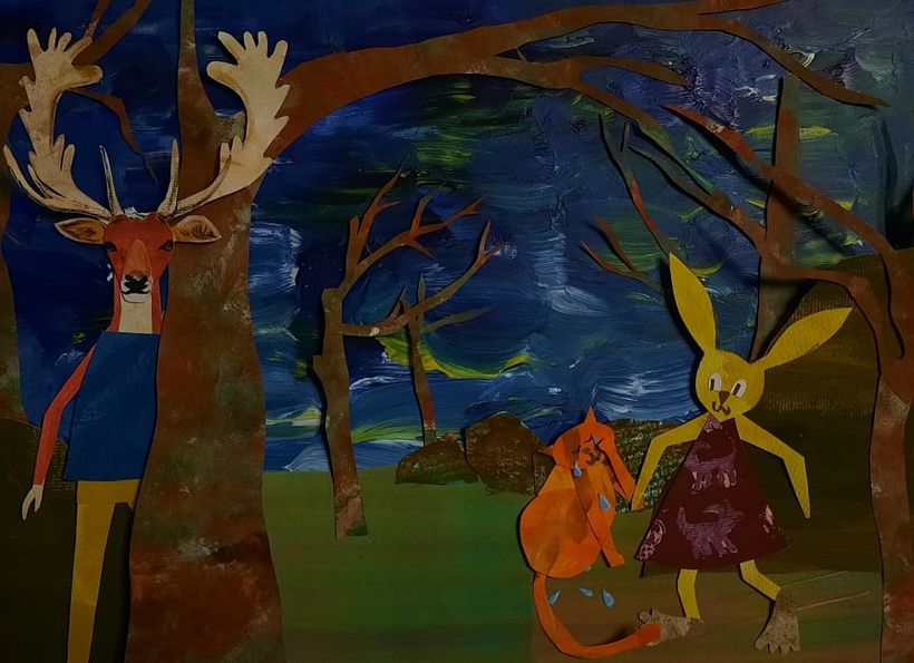My project in Illustrated Characters with Paper course 33