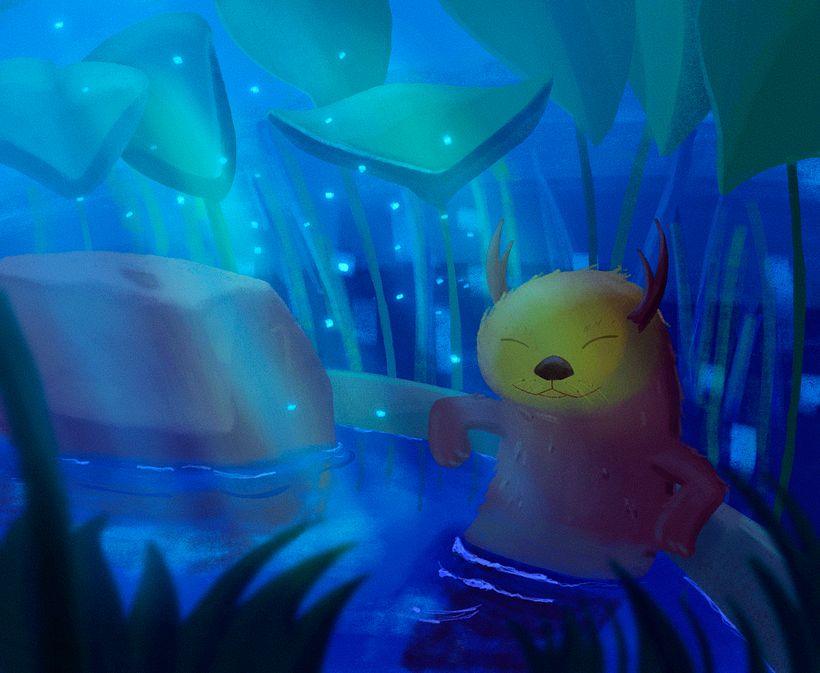 Mi Proyecto del curso: Escenas atmosféricas en Procreate: pinta con colores y luces  1