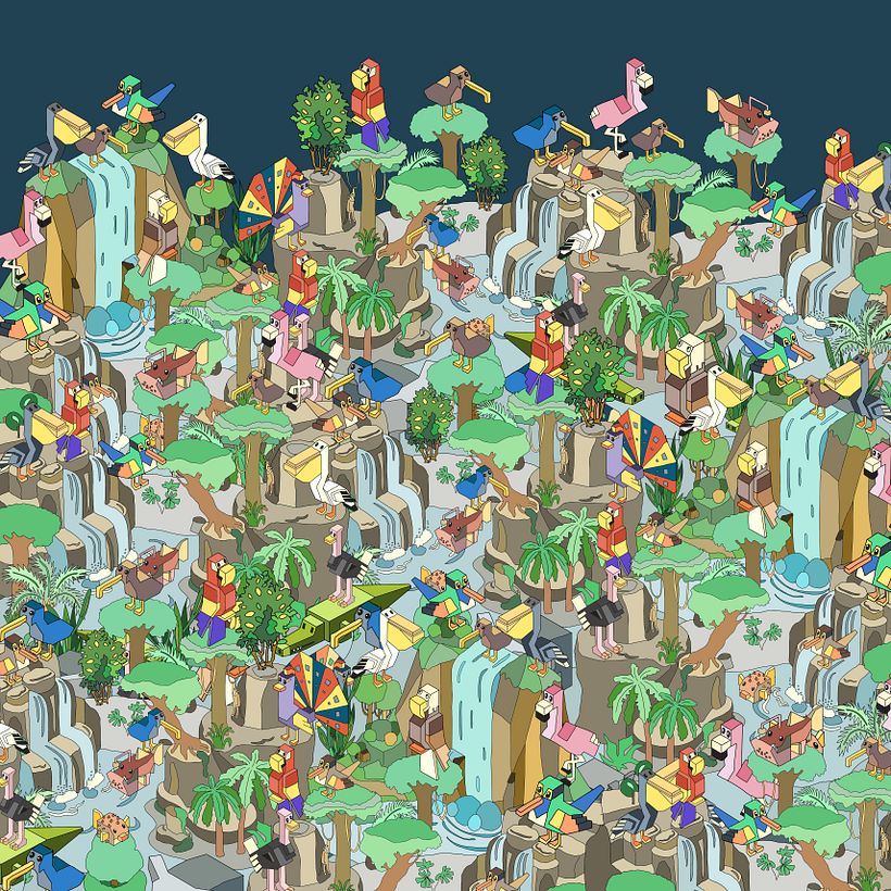 Axonometric Nature 1