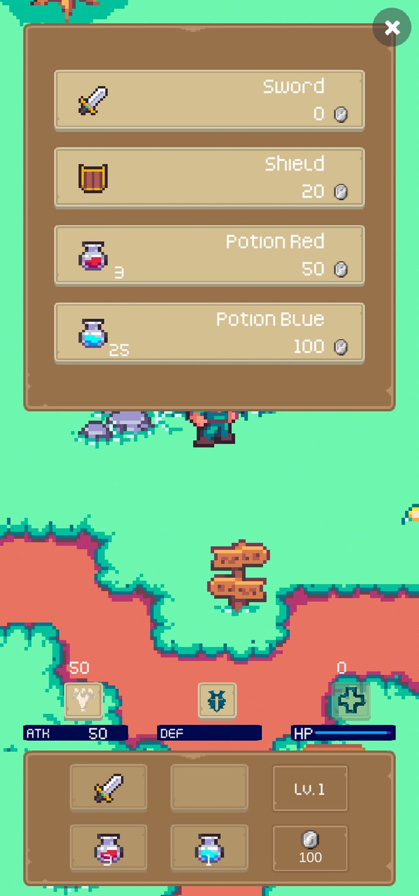 My project in Advanced RPG Game Design with Unity course 4