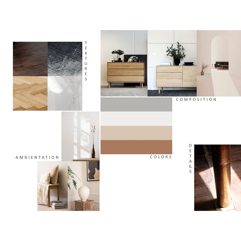 Moodboard de inspiración.