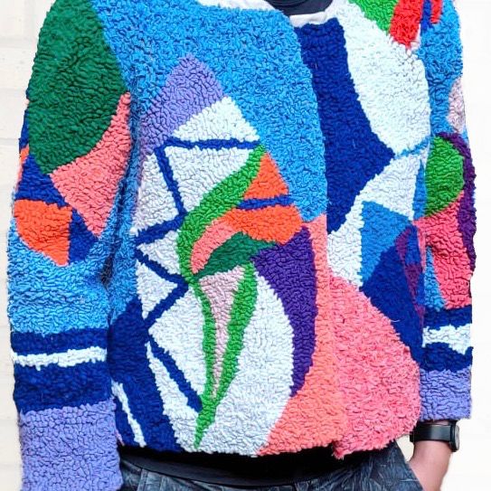 Elspeth's Rag Rug Jacket 3