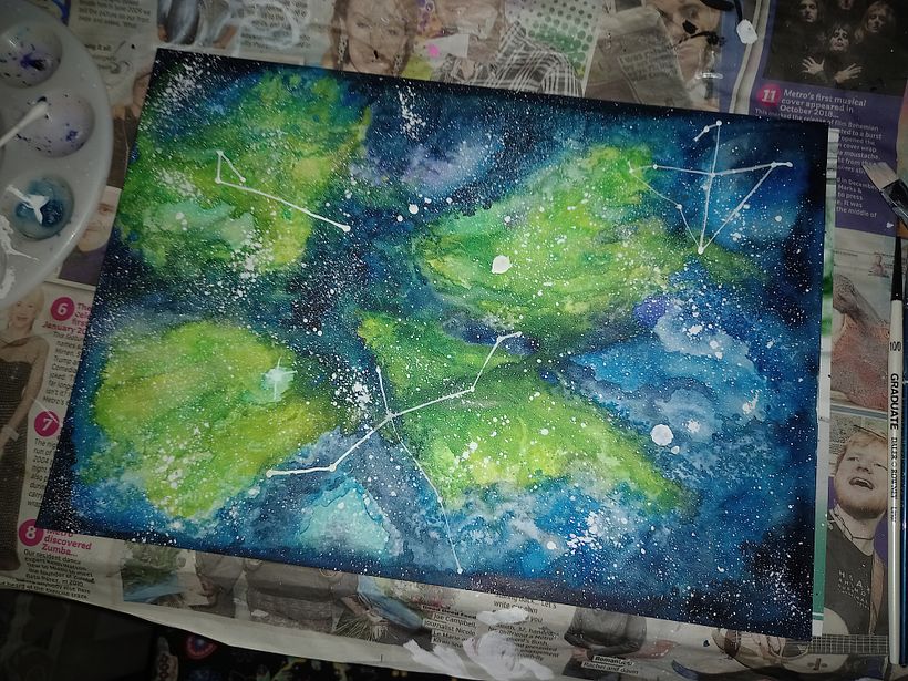 My project in Modern Watercolor Techniques course 5