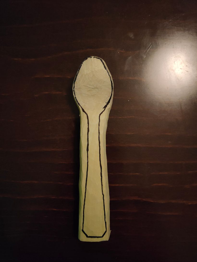 My project: rustic spoon design 4