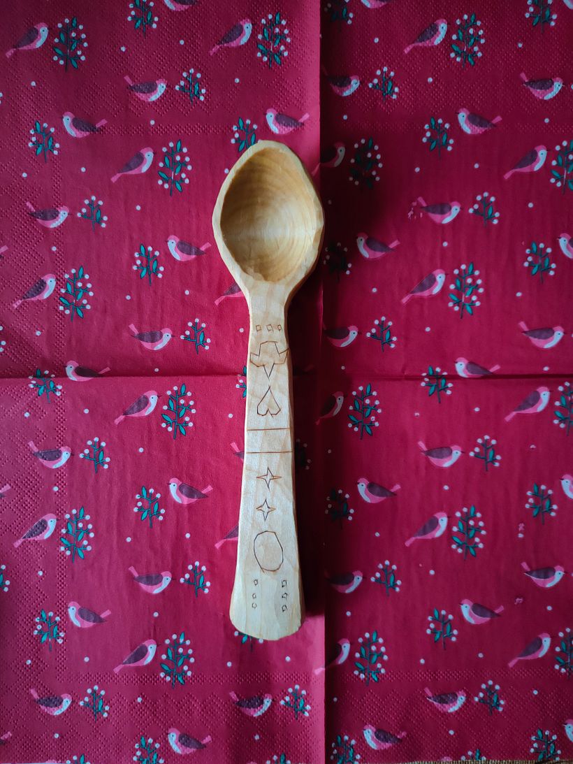 My project: rustic spoon design 8