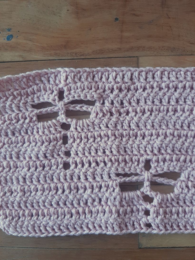 Blusa en tejido circular de crochet 1