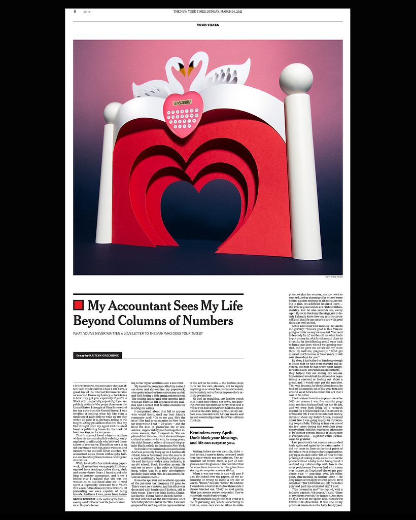 New York Times — Your Taxes - Traditional illustration