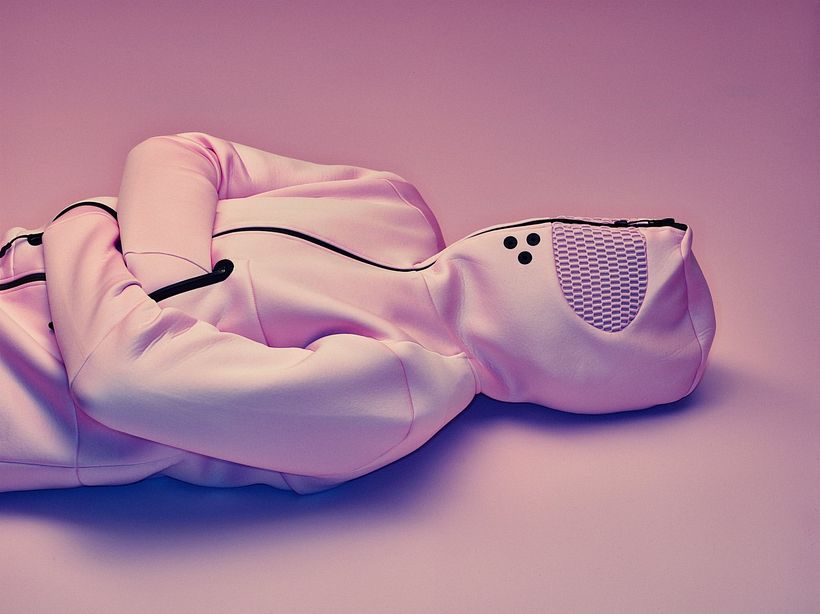 Vollebaks "Baker Miller Pink Hoodie"