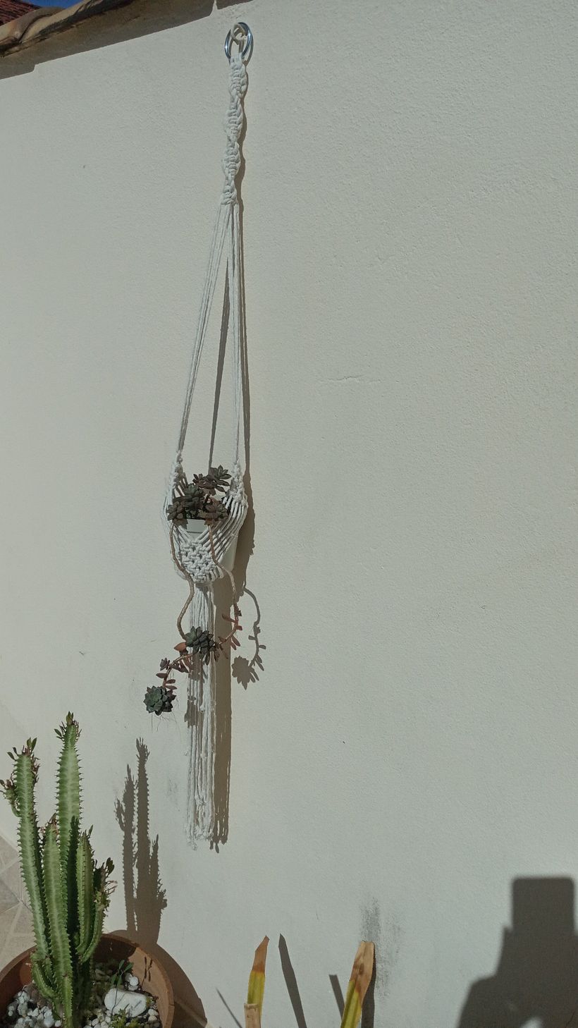 Meu projeto do curso: Design de acessórios em macramê 6