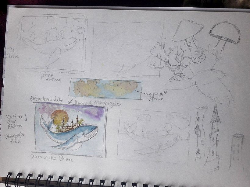 Mein Kursprojekt: Aquarelltechnik für traumhafte Illustrationen  1