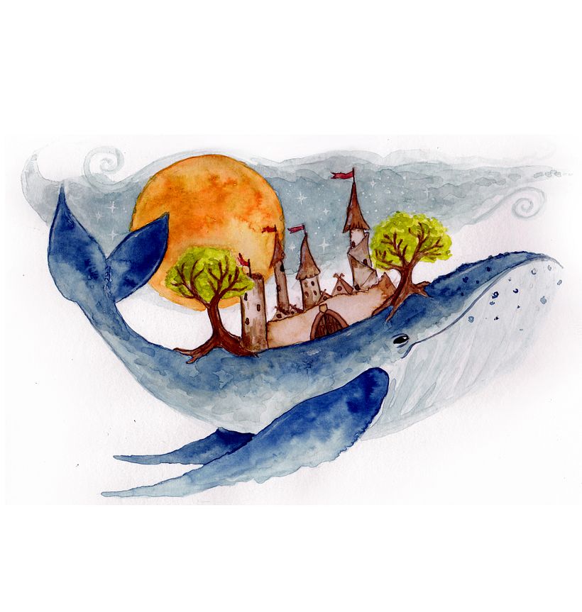 Mein Kursprojekt: Aquarelltechnik für traumhafte Illustrationen  3