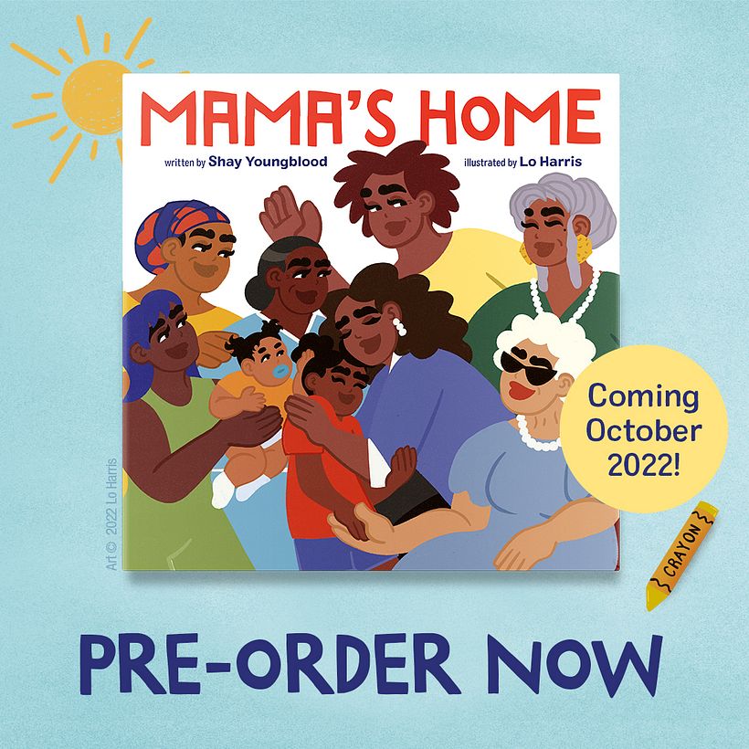 Mama's Home Book (Coming Soon) - Geleneksel illüstrasyon