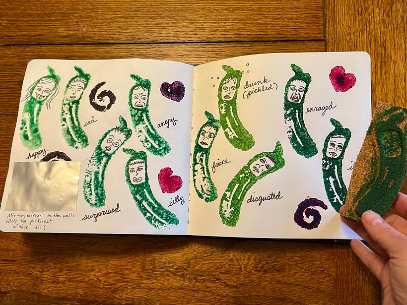 My project in Inside a Creative Notebook: Explore Your Illustration Process course 8