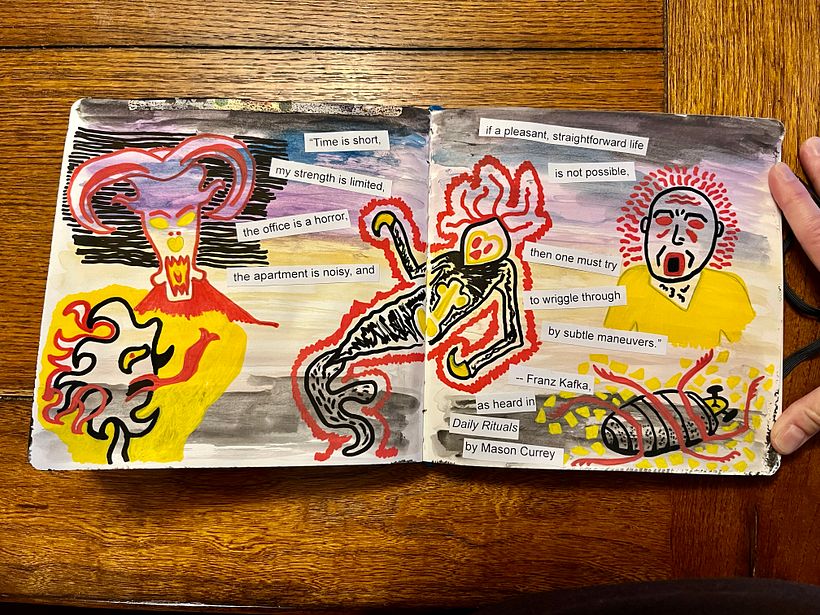 My project in Inside a Creative Notebook: Explore Your Illustration Process course 13