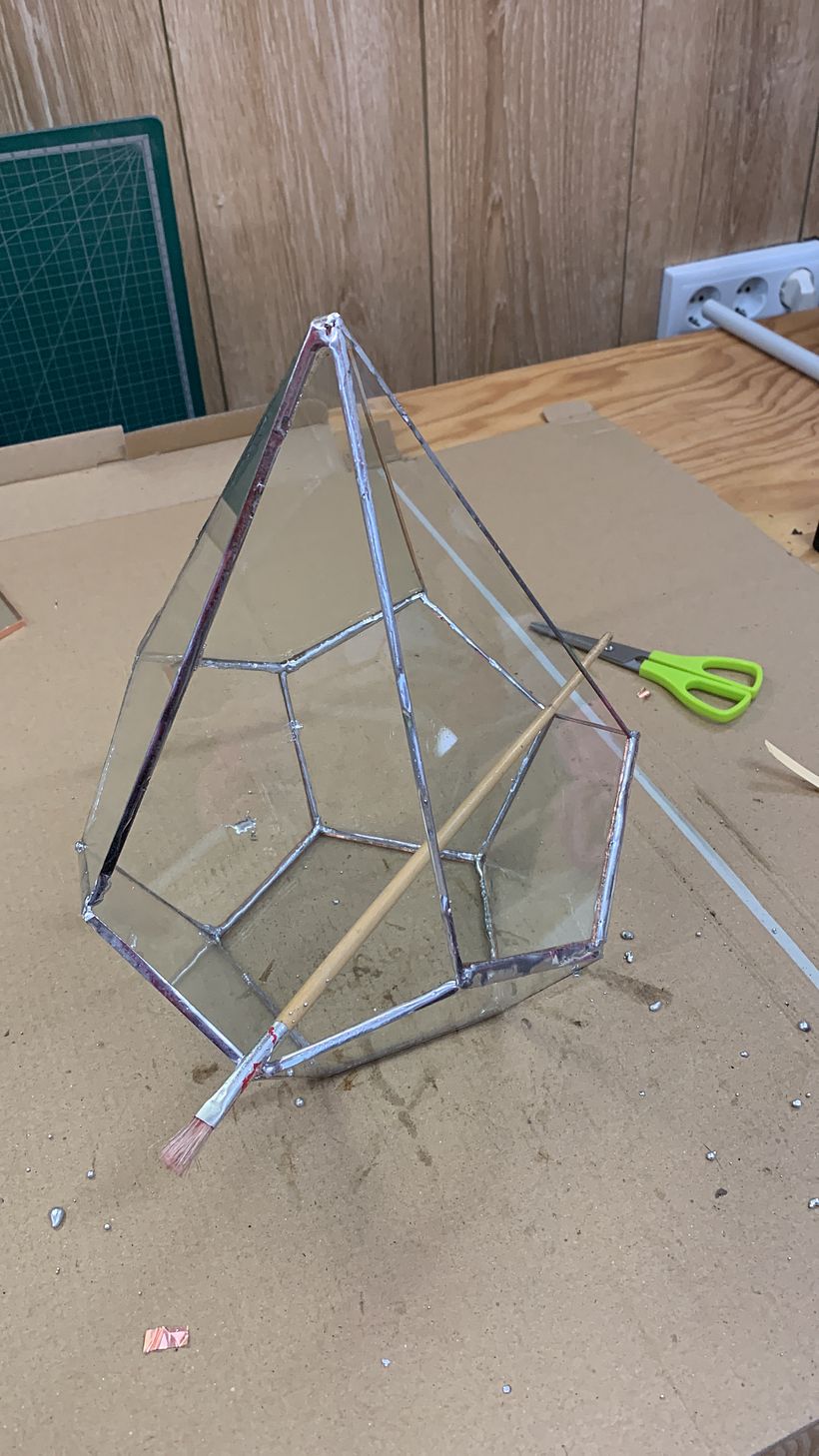 Ya con las soldaduras