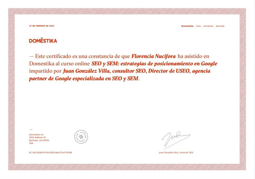 CERTIFICADO DE SEO Y SEM 1