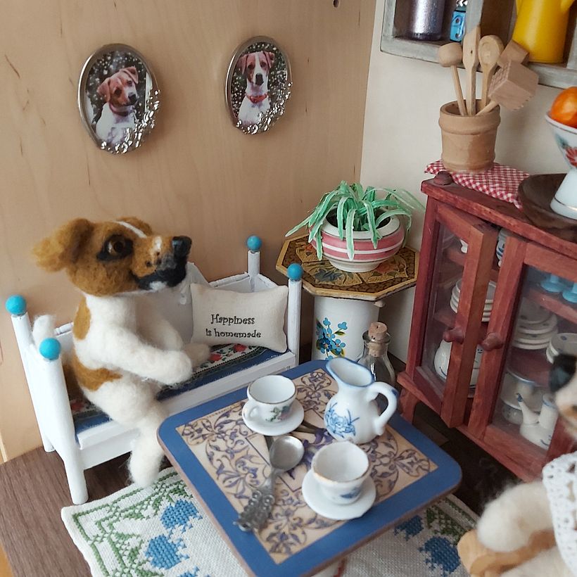 My project in Needle Felting: Creation of Characters with Needle and Thread course 5