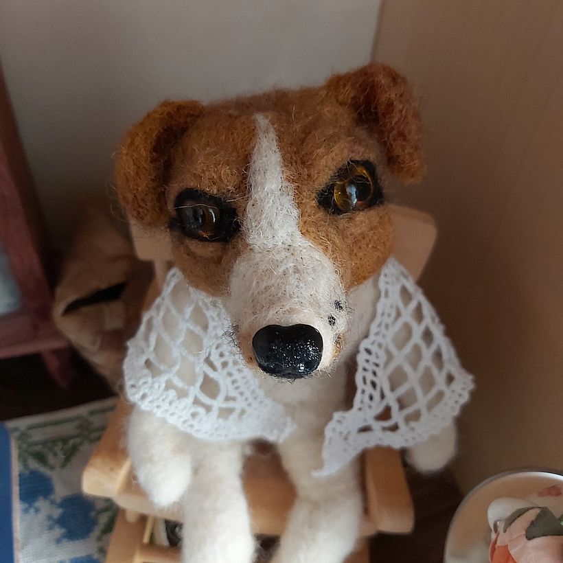 My project in Needle Felting: Creation of Characters with Needle and Thread course 6
