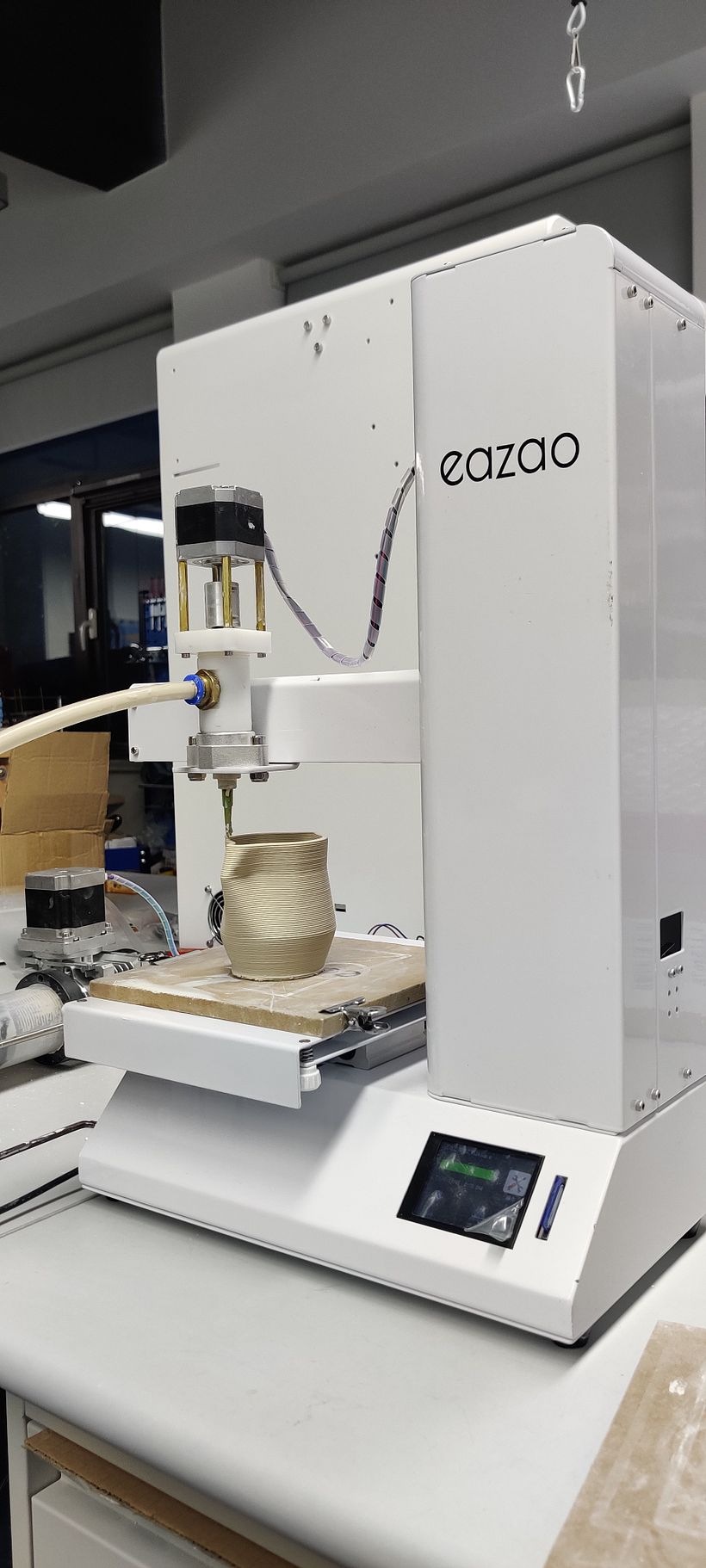 Powered by Eazao Zero Ceramic 3d Printer.