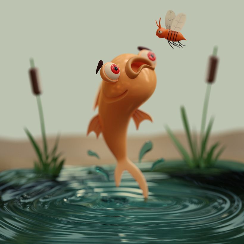 Meu projeto do curso: Criação de personagens 3D com Blender 2