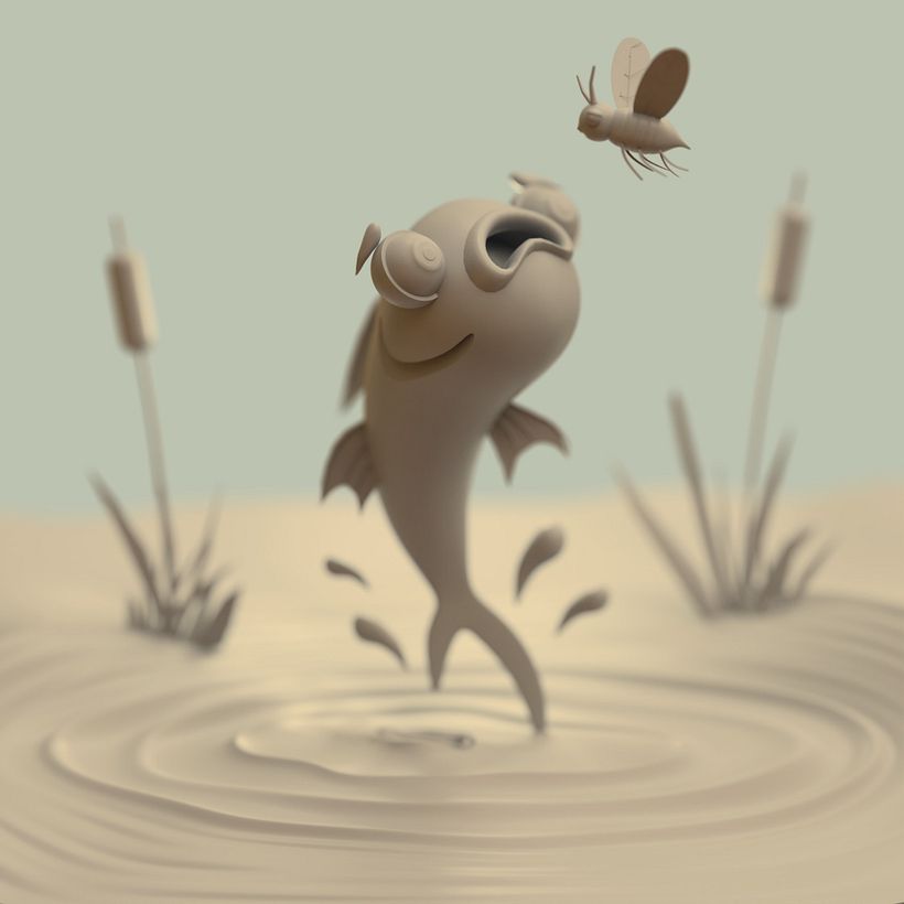 Meu projeto do curso: Criação de personagens 3D com Blender 3