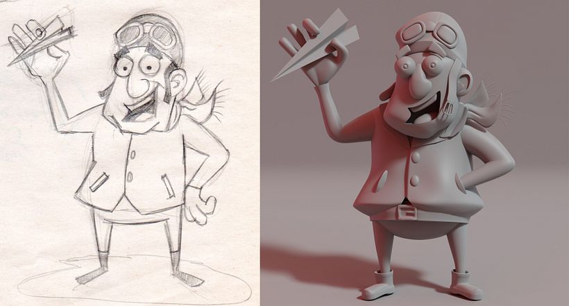 Meu projeto do curso: Criação de personagens 3D com Blender 6