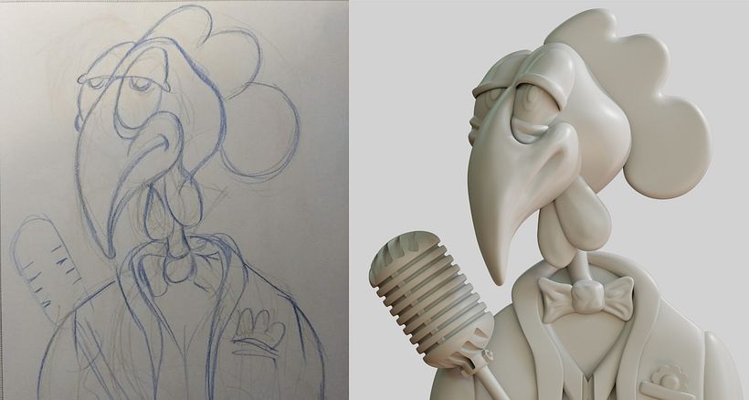 Meu projeto do curso: Criação de personagens 3D com Blender 8