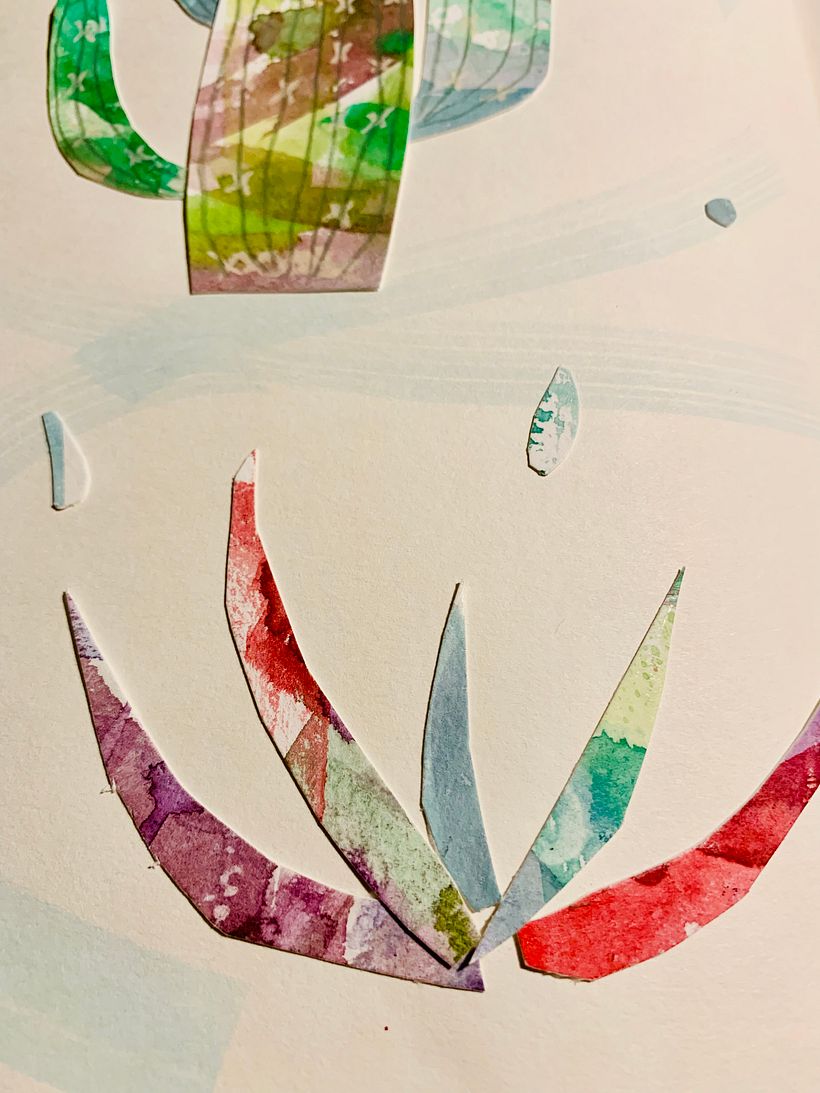 Collage - cactus detail