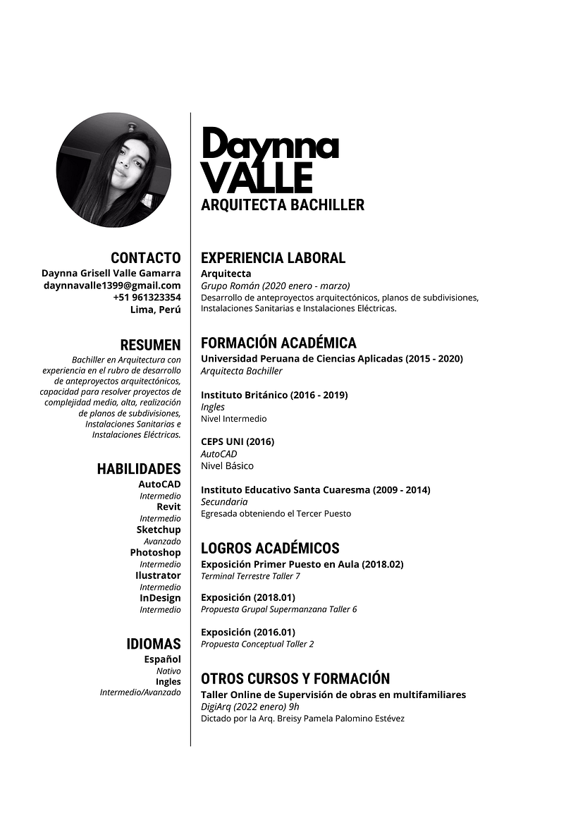 CURRICULUM VITAE - Desain