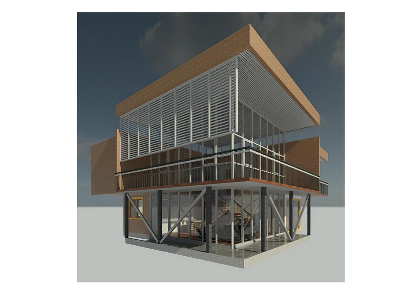 Mi Proyecto del curso: Diseño y modelado arquitectónico 3D con Revit 8