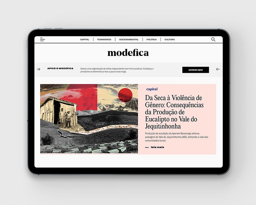 Modefica é uma organização sem fins lucrativos
