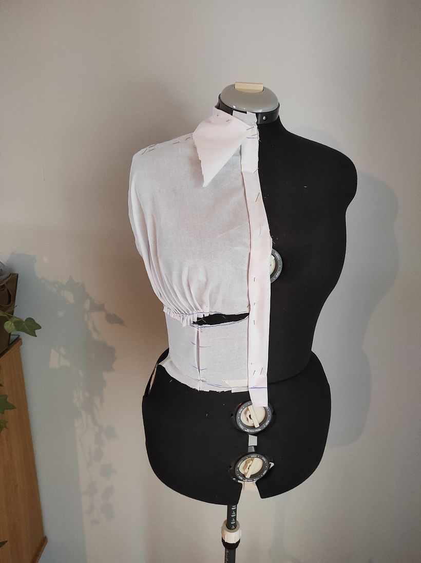 My project in Introduction to Fashion Draping: Create Custom Womenswear course 1