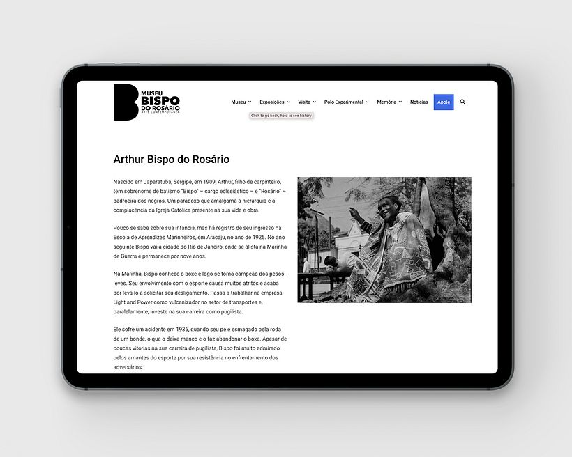 Museu Bispo do Rosário - Arte Contemporânea é um grande centro de inspiração