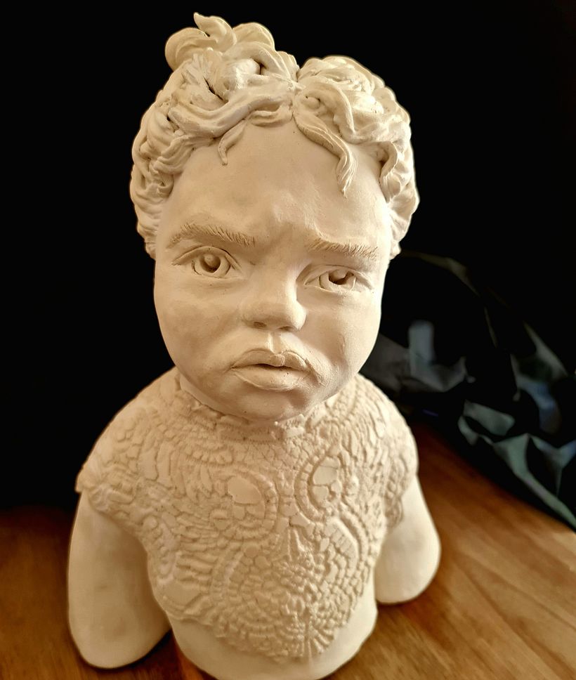 My project in Introduction to Clay Figurative Sculpture course (But WHY??) 3
