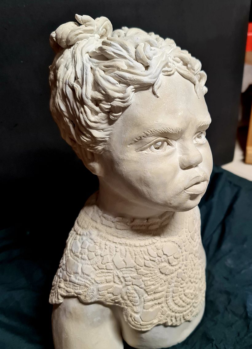 My project in Introduction to Clay Figurative Sculpture course (But WHY??) 5