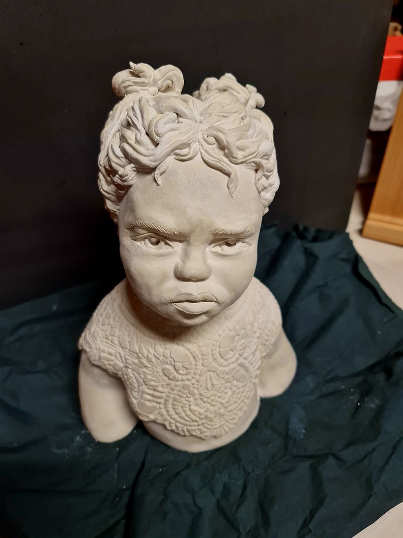 My project in Introduction to Clay Figurative Sculpture course (But WHY??) 4