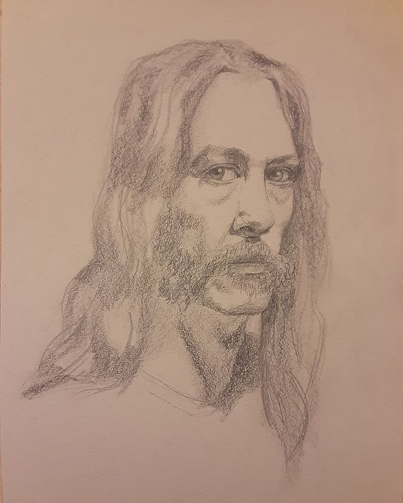 My project in Realistic Portrait with Graphite Pencil course 6