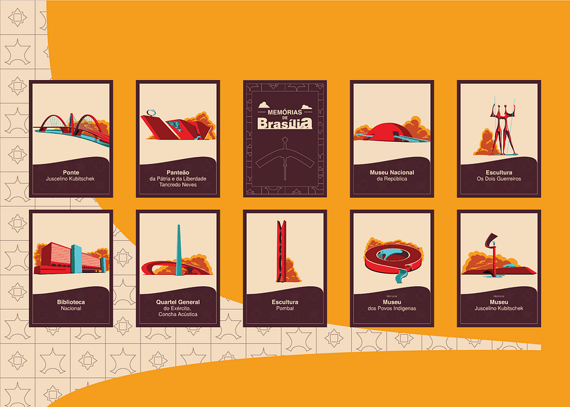 Memórias de Brasília - Jogo da Memória 3