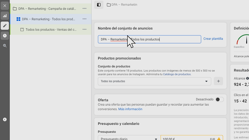 Estrategias de remarketing.