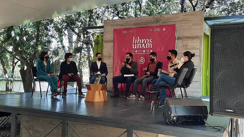 Primera presentación de la antología en La Casa del Lago, Chapultepec