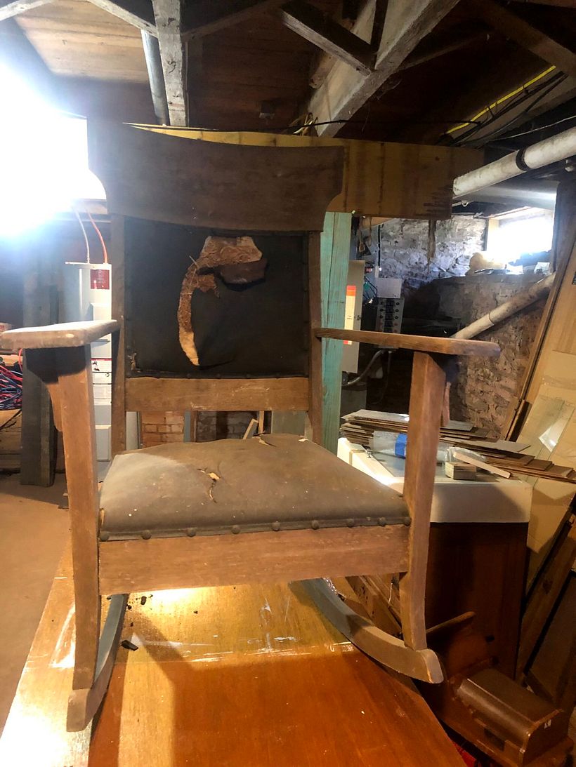 My project in Chair Restoration and Upholstery course 1