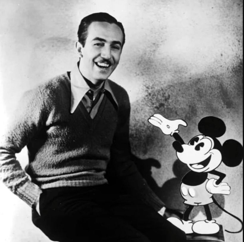 Walt Disney. Quelle: Allgemeine fotografische Agentur / Hulton Archive.