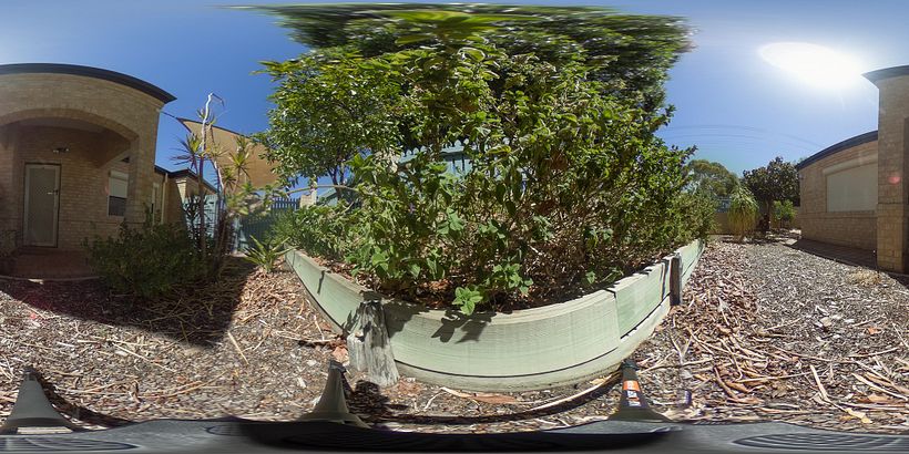 HDRI taken using a Ricoh Theta camera