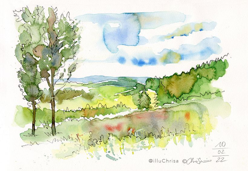 Nature Sketching 11