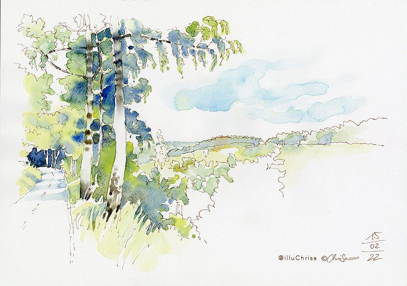 Nature Sketching 1